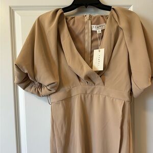 New tan dress with tags